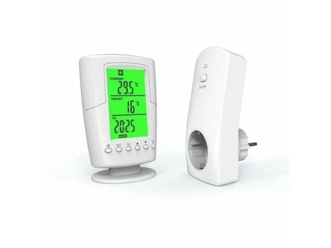 Termostato Programável Sem Fio, Termostato Doméstico Inteligente, Isolamento De Temperatura, Controle De Tempo, Termostato Slowmoose