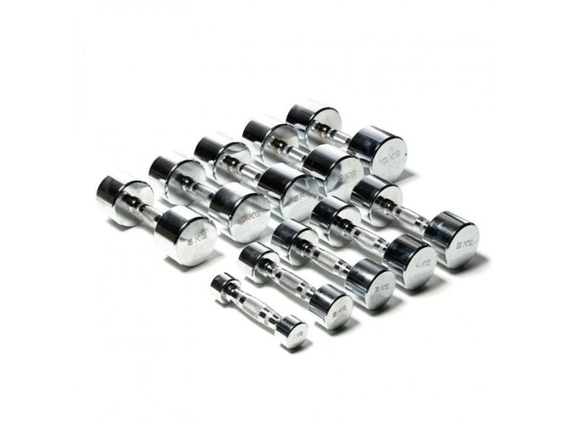 Conjunto De Halteres Toorx Cromados 110 Kg