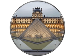 Ímã De Geladeira Do Museu Louvre Em Paris, Ímã De Geladeira Fofo E Colorido, Ímãs De Liga Metálica Para Quadro Branco