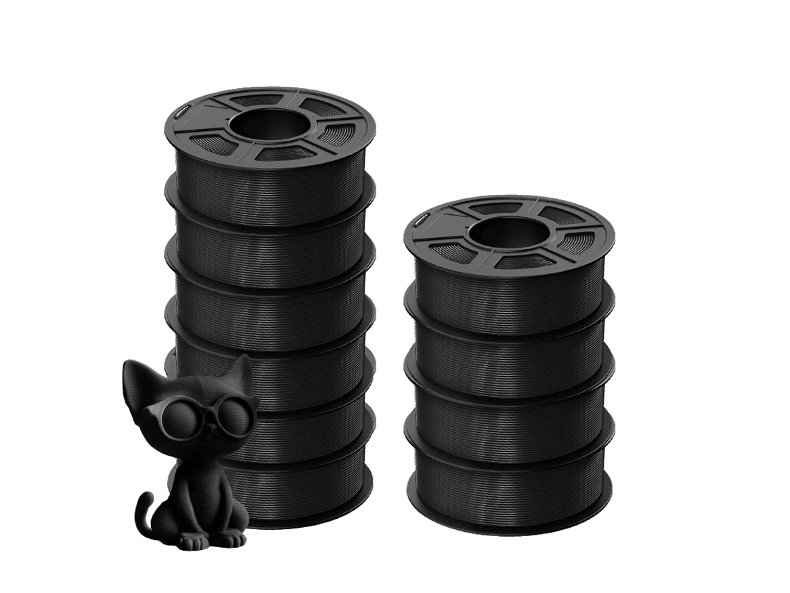 Filamento Para Impressora 3d, Material Pla, Impressã£o Em Alta Velocidade, Pla Plus 10bk Oem