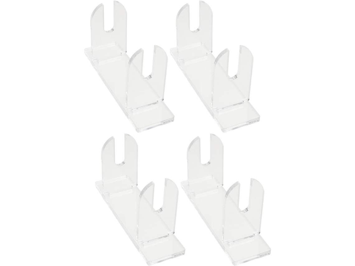 Suporte Elegante Acrílico Leques Japoneses Dobráveis Composto 4 Peças Versátil Compacto Ideal Exibição GOKOCO