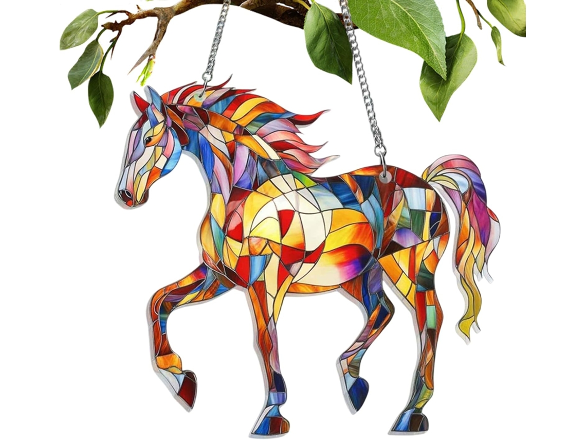 Apanhador de Sol Acrílico Elegante pingente, Luminária Decorativa em Formato de Animal, Ornamento Refletivo, CHABERLU