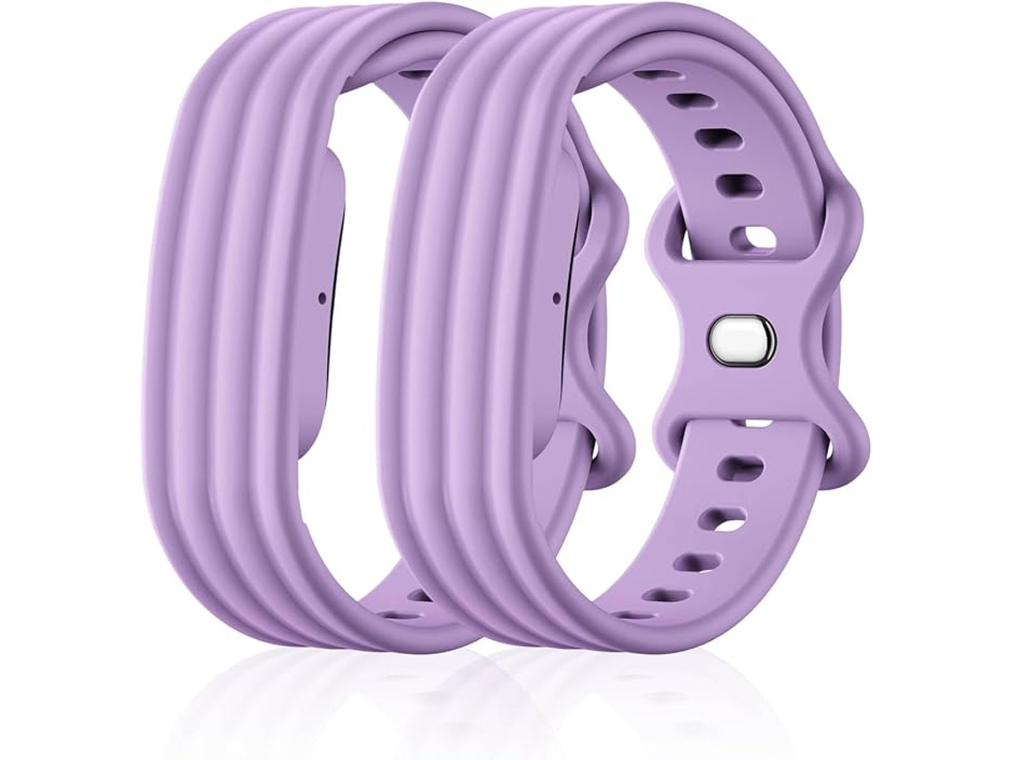 Pulseira para Google Fitbit Air, Silicone Macio, 2 peças (vermelha) czhhmart