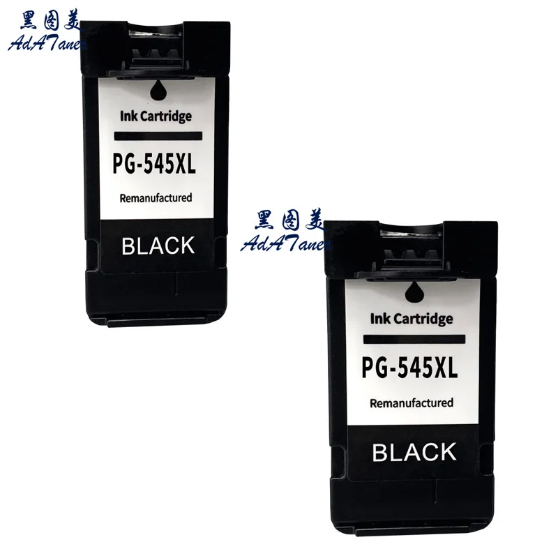 2 Unidades Pretas pg-545 Pg545 Cl-546 Xl Cl546 Para Canon Pixma Mg 2450 2500 Ts3350 Mg2950 Mg2550 Mg2500 Mg3050 Mg2450 Mg3051 Tr4550