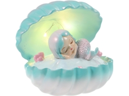 Luminária Noturna Decorativa Homsfou em Resina Sintética