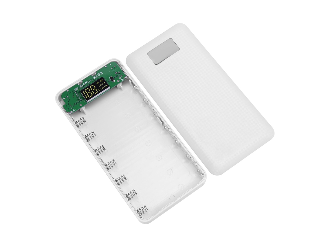 Kit de Power Bank EOOCOO (diy Sem Solda com Lanterna Led)