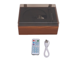 Tocador de CD Retro com Bluetooth e alto-falantes duplos EOOCOO