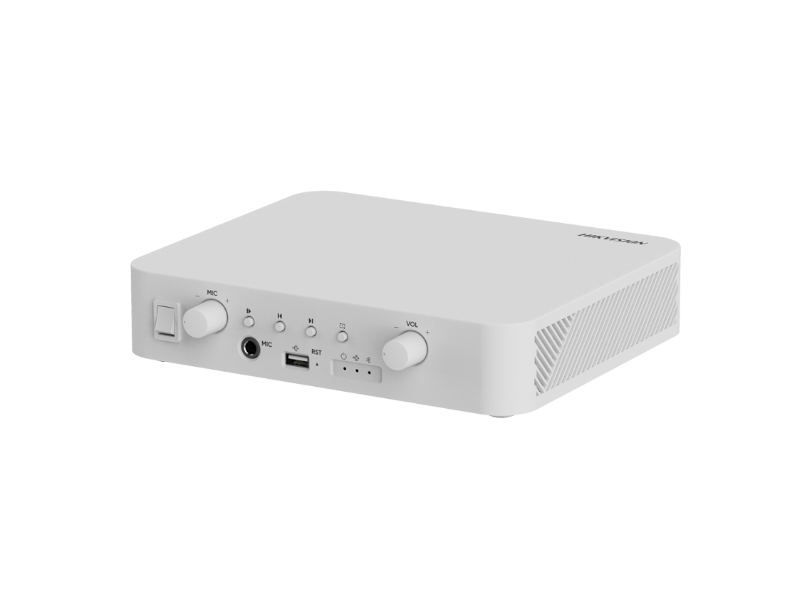 Hikvision Amplificador Rede 40w Usb Bt