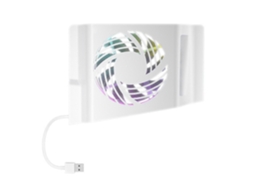 Ventoinha de Resfriamento Lateral com Luzes Led GOKOCO para Consoles Jogos Slim