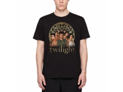 Rockinstone Twilight Movie Wolf Pack Group Photo Black Adult T-shirt Size:l