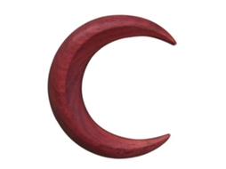 Garfo De Cabelo Em Madeira Luar Gravado À Mão Para Cabelo Longo Acessório De Estilo De Cabelo Moon Hairpin