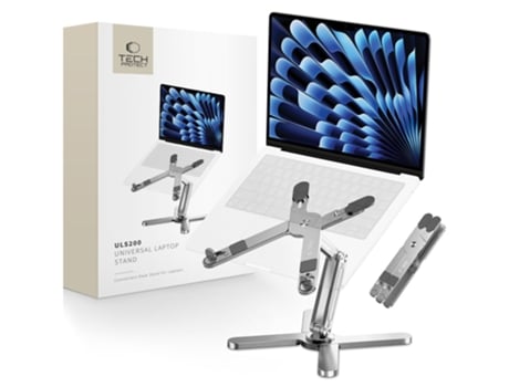 Suporte Tech Protect Uls200 Para Laptop De 15 A 17 Polegadas Com Altura Ajustável Para Escritório