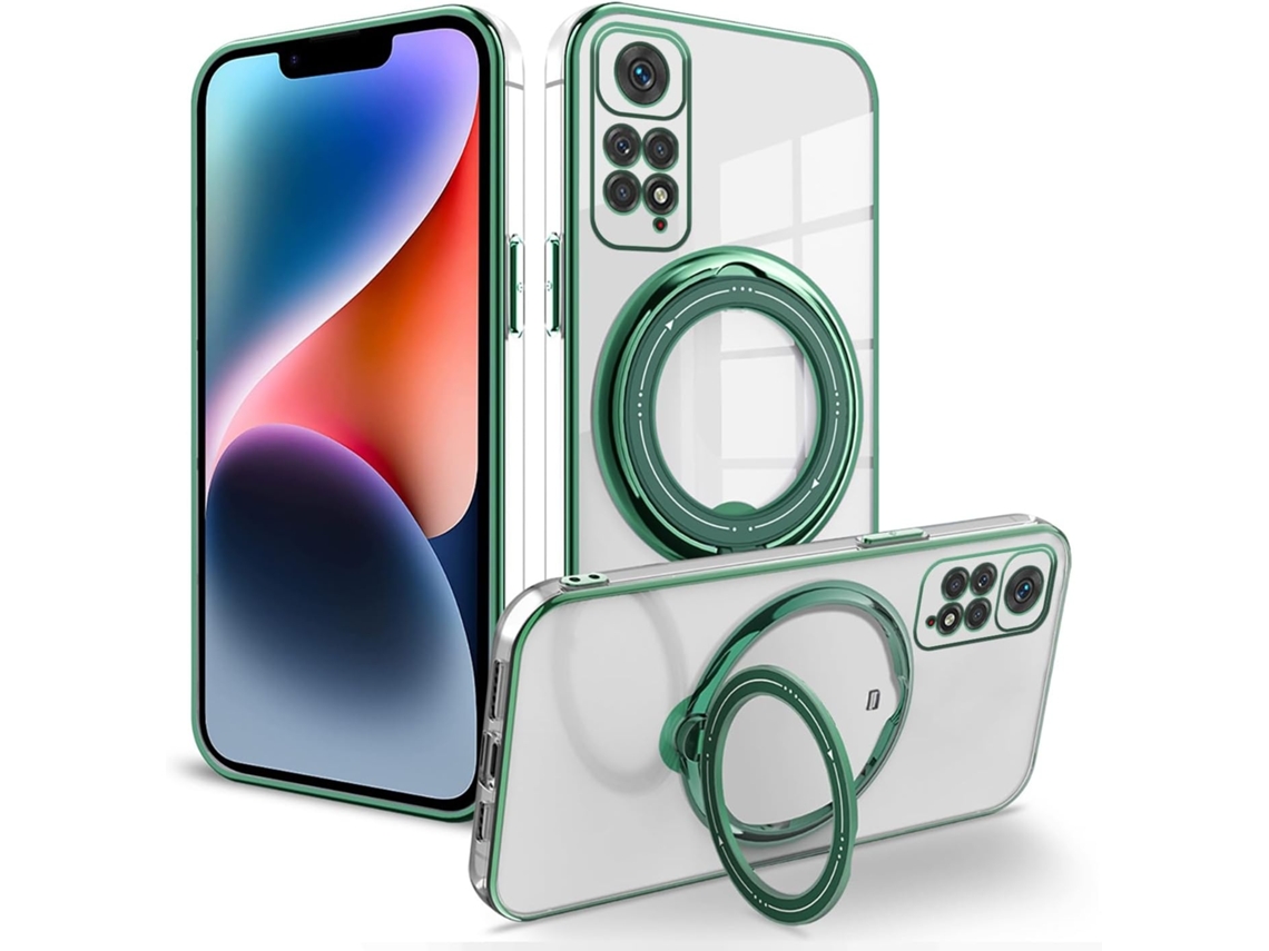 Capa Magnética Para Xiaomi Redmi Note 11 / 11s Cor Transparente Elysve