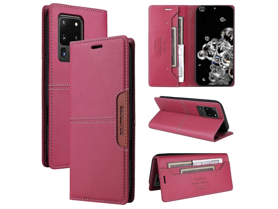 Capa De Couro Antirroubo Para Celular Gqutrobe G01 Rfid