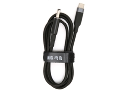 Aetheria cabo de Carregamento Rápido 100w 20v 5a Tipo c para Dc Compatível com Laptop Dell 1 Metro