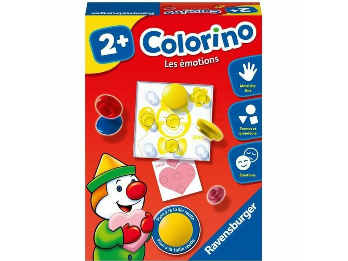 Jogo Educação Infantil Ravensburger Colorino Emotions Fr (Idade Mínima Recomendada:  2 Anos)