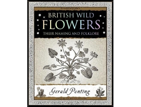 Livro British Wild Flowers de Gerald Ponting (Inglês)