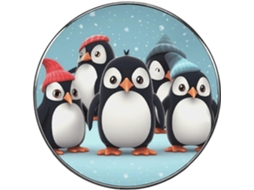 Ímã De Geladeira Pinguim Fofo, Bonito E Colorido, Feito De Liga Metálica, Ideal Para Quadro Branco, Armário, Cozinha