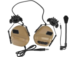 Fone de Ouvido com Microfone Ajustável, Suporte Giratório e Confortável | S/MARCA