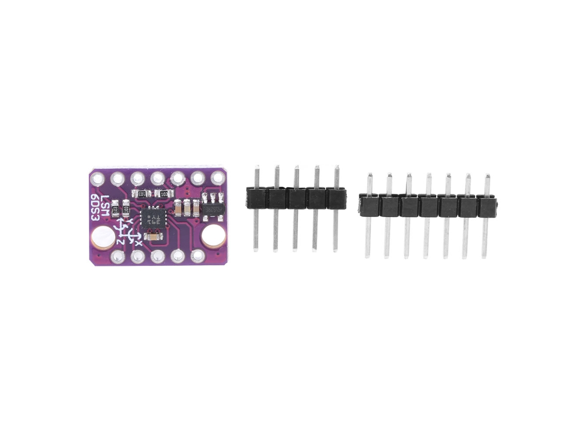 Módulo de Sensor de Aceleración Gravitatoria Y Giroscopio 6dof 6 Ejes Bmi160 Iic I2c 3 5v