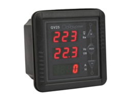 Laxiscreed Gv25 Mk2 Gerador Com Medidor Digital De Tensão, Corrente E Frequência