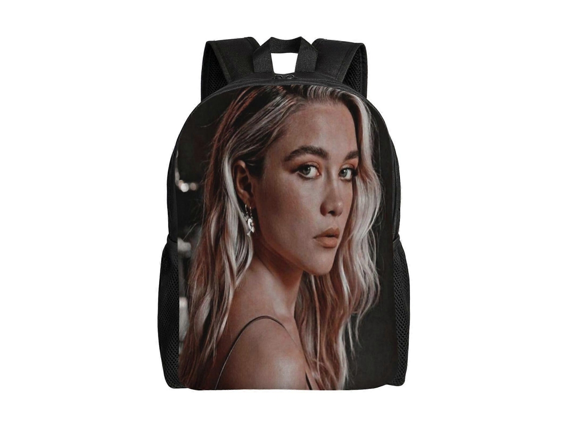 Mochila De Estudante Florence Pugh T341, Durável E Leve, Com Alça De Ombro Impermeável E Respirável N341 Olysi Shop