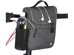 Lurelia Suporte De Ombro Bolsa Para Guidão De Bicicleta, Bolsa Frontal Para Bicicleta, Bolsa Para Quadro De Bicicleta, Cinza