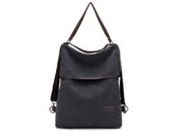 Bolsa De Lona Feminina, Bolsa De Ombro Multifuncional, Mochila De Estudante. Olysi Shop