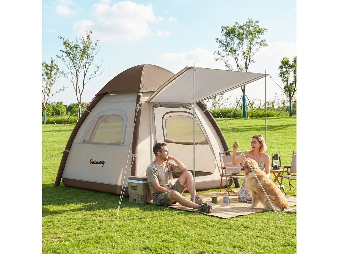 Espreguiçadeira de exterior com apoio para braços e efeito de vime, carga máxima 160kg, 61x160x79cm, marrom BTFORUS