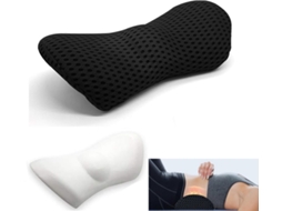 Almofada ZYBLSSBB Lombar, Espuma de Memória, para Suporte de Costas, Cadeira, Carro, Escritório