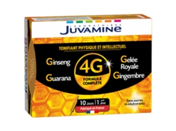 Real Ginseng Geléia Guaraná Gengibre 10 Frascos 4G JUVAMINE