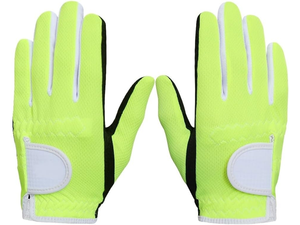 Luvas de Golfe, 1 Par de Luvas de Golfe para Crianças, Júnior, Mão Esquerda, Mão Direita, Aderência para Chuva