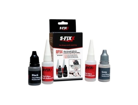 Cola Ultra Forte + Pó De Enchimento S-Fixx Apx4