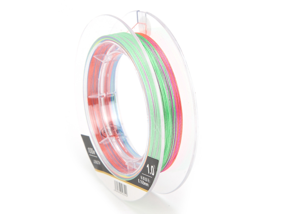 Linha de Pesca Trançada Pe 9 Fios 109 Jardas