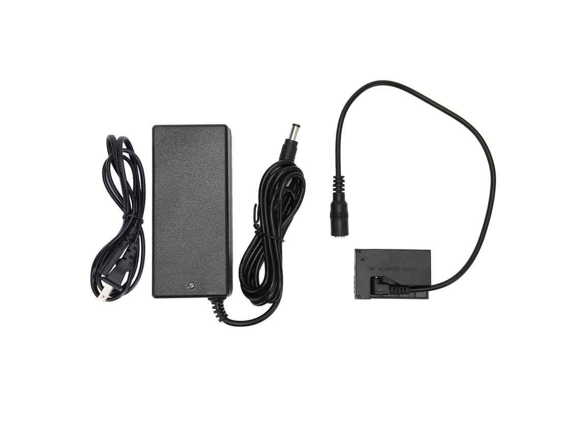 Bateria Falsa Lp E12 Adaptador Corrente Ac Ack E15 Kit Para Câmera