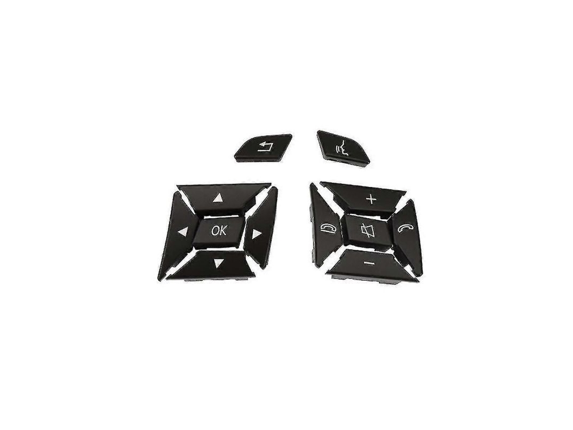 Botão De Controle Do Volante Para Carros W204 X204 W212 W156 W246 C E A 2185400162 Preto