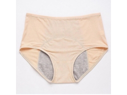 2026-roupa Interior Antifugas Para Mulheres Com Incontinência, Calcinhas Protectoras Leakproof De Algodão Tamanho L-8xl 7xl Cor Da Pele