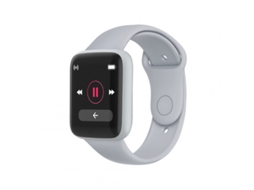 Smartwatch Monitor deBluetooth Rastreador de Fitness com Tela Tft Lcd Cinza de 1 44 Polegadas