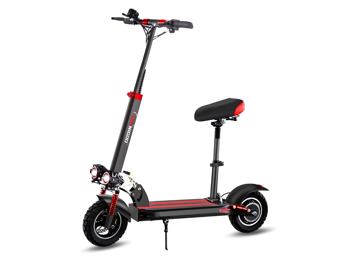 Trotinete Elétrica Sunnigoo N3 Max Com Assento, Bateria De 48v 15ah E Pneus De Estrada De 10 Polegadas.