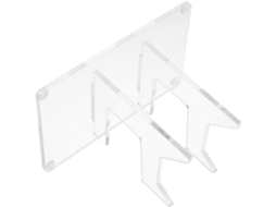 Pretyzoom Support Manette Transparent Acrylique Pour Jeu Organiseur Stable Compatible Support De