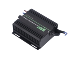 Controlador Jnevs MPPT para veículos elétricos, tensão ajustável e indicador de status LED.