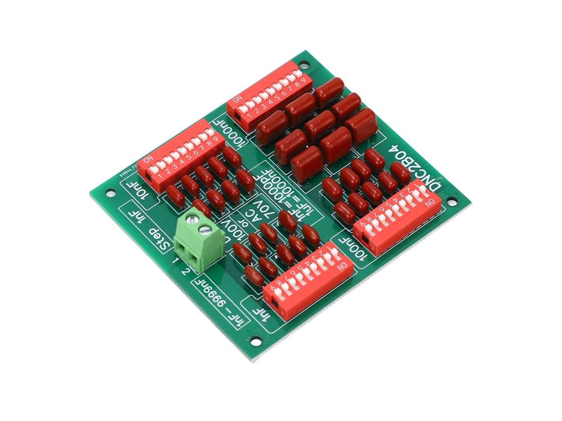 Laxiscreed Placa De Capacitor Programável De Filme De Polipropileno Com 4 Dígitos