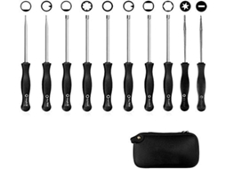 Kit De Ferramentas De Ajuste De Carburador De 10 Peças Com Estojo De Transporte, Ferramenta De Ajuste Para Motor De Carburador Comum De 2 Tempos