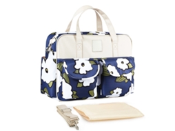 Mali bolsa de Fraldas Portátil Insular para Bebê com Múltiplos Bolsos e Aparência Estilosa