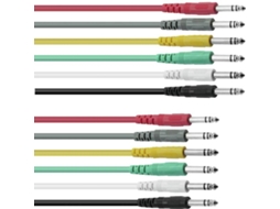 Cabo Jack OMNITRONIC 6.3 Patchcord Stereo 6x0.6m