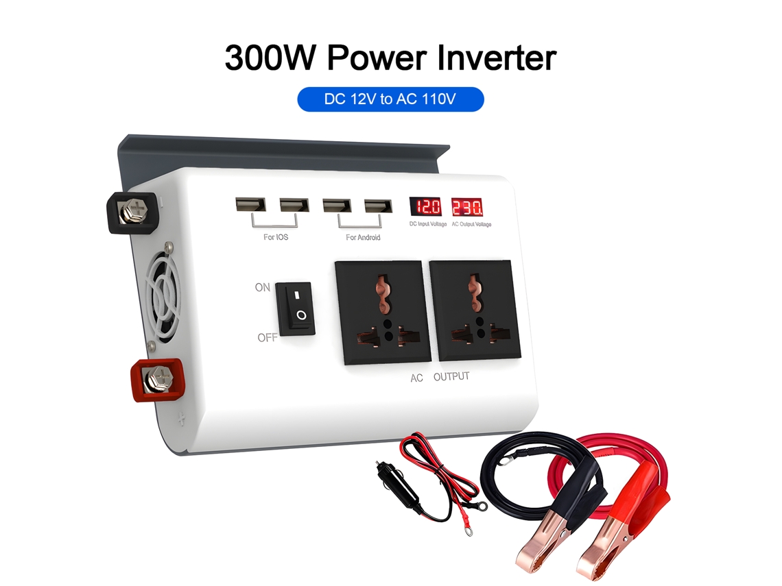 Inversor de Energia 300w Dc para Ac PRATO