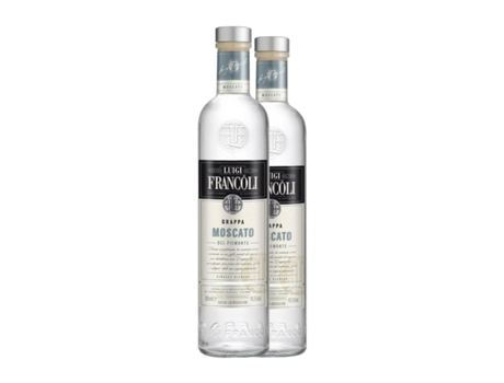 Aguardente Grappa LUIGI FRANCOLI Mascate (0.7 L - 2 Unidades)