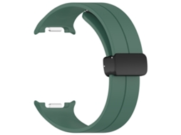 Pulseira Compatível Com Samsung Galaxy Watch9, Pulseira Desportiva Em Silicone Macio. Verde Hexinyigjly