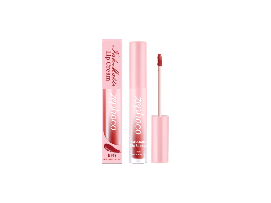 Vermelho Intenso Labial Matte Brilho