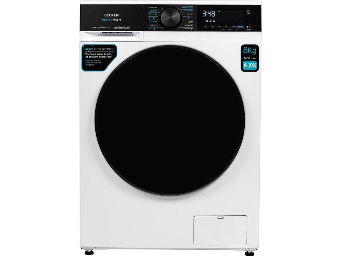 Máquina de Lavar Roupa BECKEN Boostwash BWM8812N (Outlet Grade A - 8 kg - 1400 rpm - Branco)